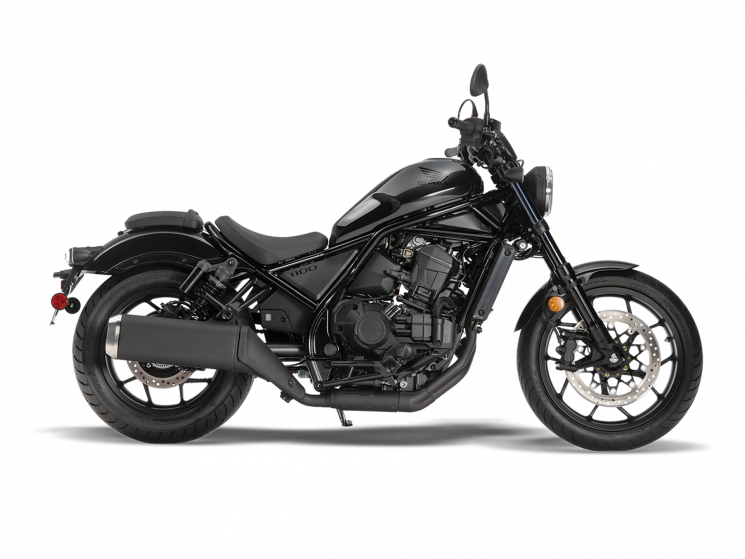 Honda REBEL 1100 Noir poudre à canon métallisé 2021
